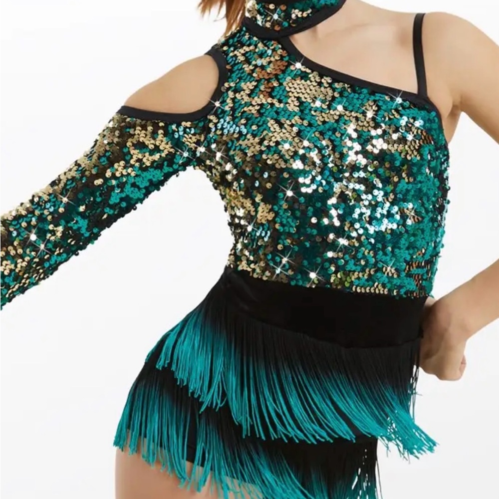 Weissman Showtime Dance Costume - The Party's Just Begun #11306 Adult XL